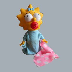 Vintage 1990 Mattel The Simpsons “Sweet Suckin’ Maggie” 12” Doll